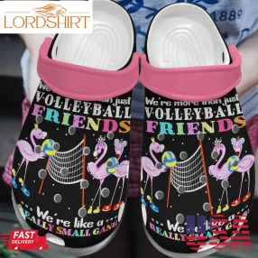 Volleyball Personalized Clog Custom Crocs Comfortablefashion Style Comfortable For Women Men Kid Print 3D Volleyball Friends