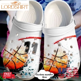 Volleyball Personalized Love I Sku 2632 Crocs Crocband Clog Comfortable For Mens Womens Classic Clog Water Shoes