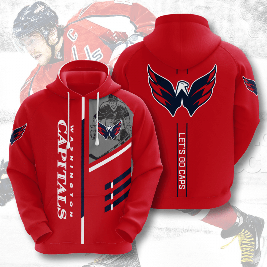 Washington Capitals Men And Women 3D Full Printing Hoodie Washington Capitals 3D Full Printing Shirt