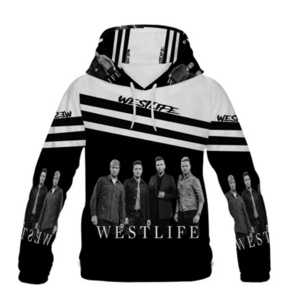 Westlife Men And Women 3D Full Printing Hoodie Westlife 3D Full Printing Shirt Westlife Unisex 3D Full Printing Pullover Hoodie