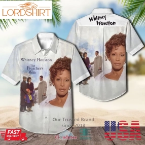 Whitney Houston The Preacher's Wife Albums Hawaiian Shirt