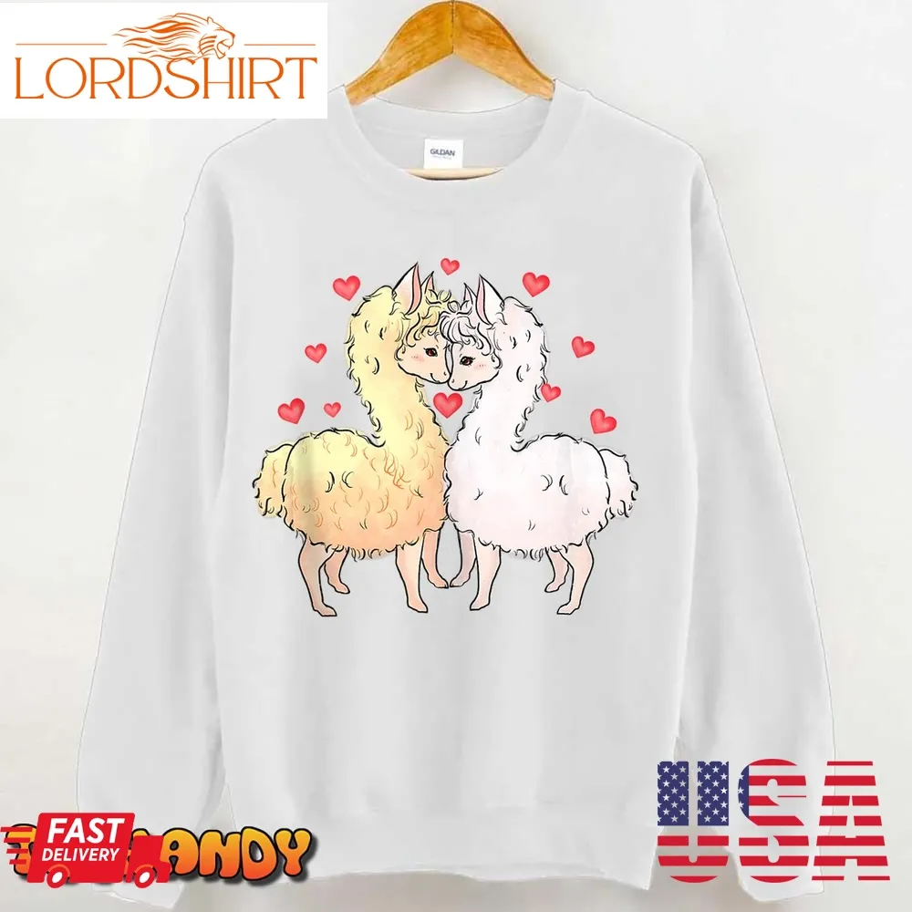 Xoxo Cute Sheep Love Heart Valentines Day Matching Couple Tank Top