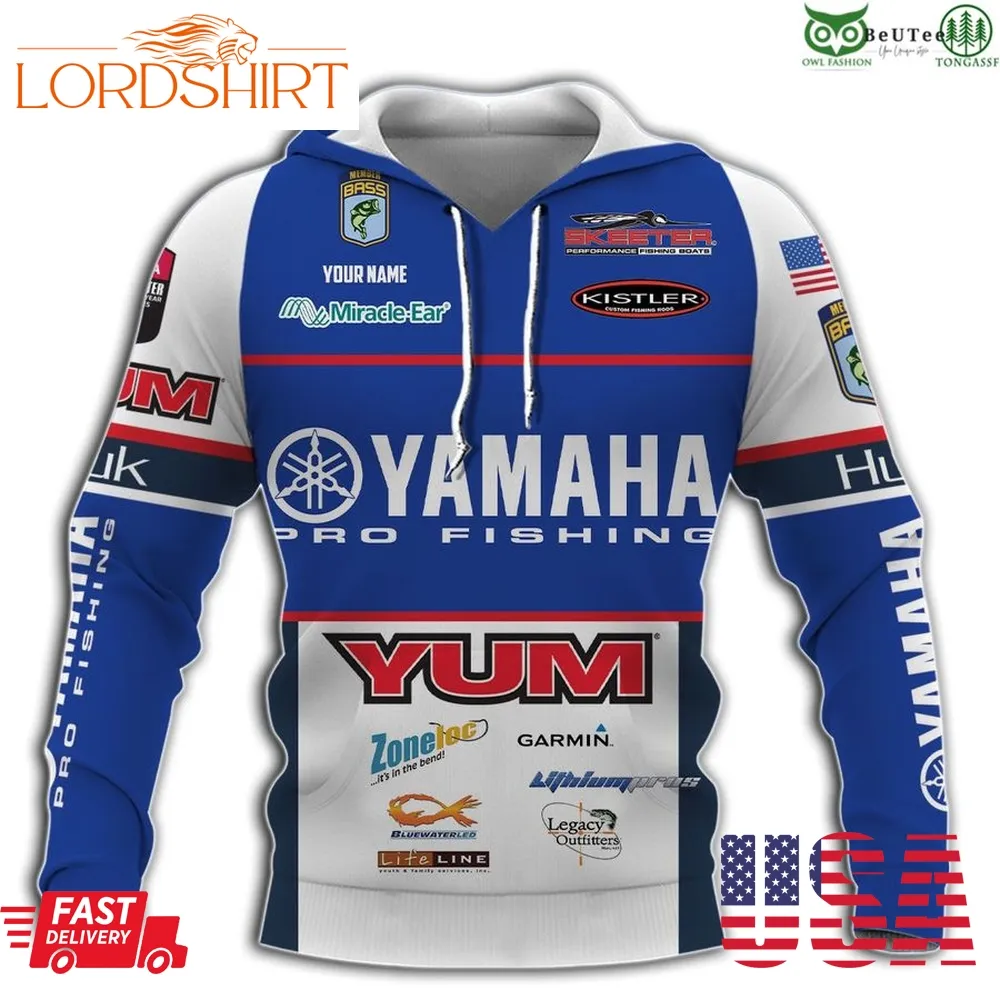 Yamaha Pro Fishing Cobant Personalized Tournament Full Printed Shirt