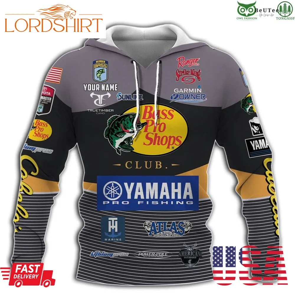 Yamaha Pro Fishing Personalized Tournament Full Printed Shirt