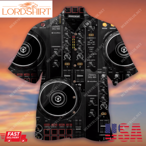 Yes I Am The Dj Black Nice Design Unisex Hawaiian Shirt For Men And Women   04061650Png