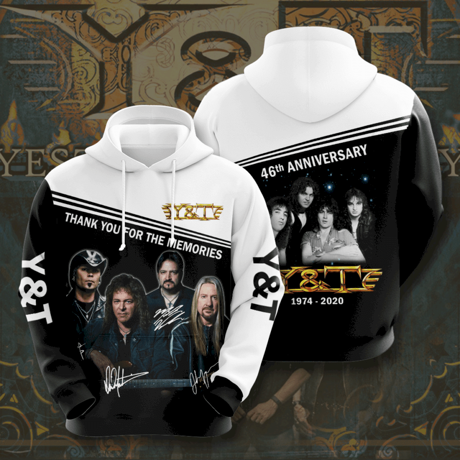 Yt 46Th Anniversary Hoodie 3D All Over Print For Men And Women Ipq3587