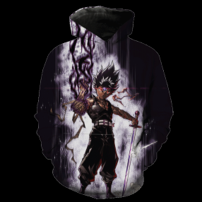 Yu Yu Hakusho Dragon Of The Darkness Flame Hiei Hoodie 3D