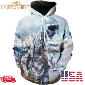 Yugioh Blue Eyes White Dragon Hoodie 3D