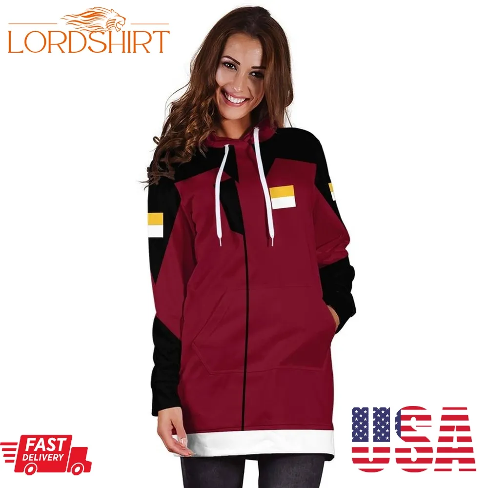 Zaft Red Mobile Suit Gundam Custom Women Hoodie Dress Cosplay Costume