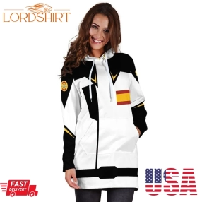 Zaft Uniform White Gold Trim Custom Gundam Anime Cosplay Customes Women Hoodie Dress