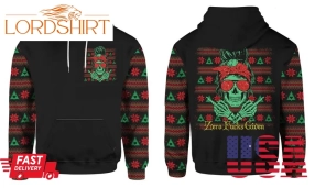 Zero F Given Funny Skull Christmas Xmas 3D Hoodie