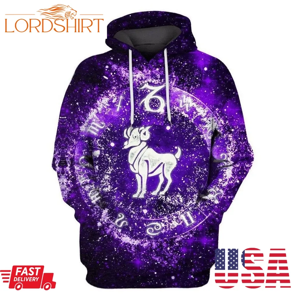 Zodiac Aries Pullover And Zip Pered Hoodies Custom 3D Graphic Printed 3D Hoodie All Over Print Hoodie For Men For Women