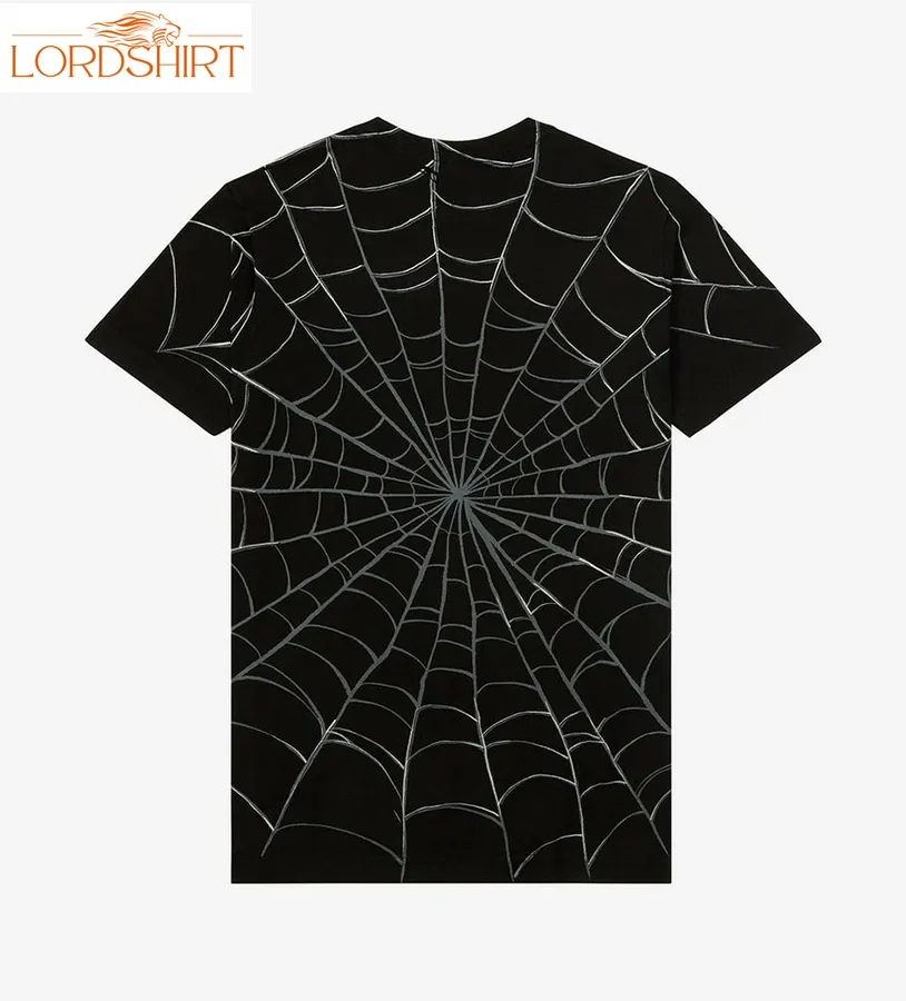 The Nightmare Before Christmas Jack Spiderweb Double Sided T Shirt