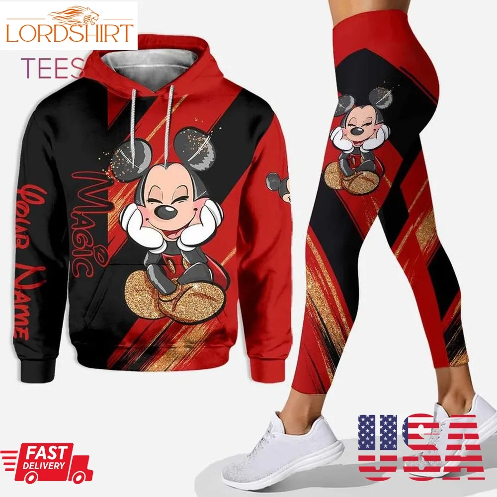 Personalized Mickey Mouse Hoodie Leggings Litmited Edition