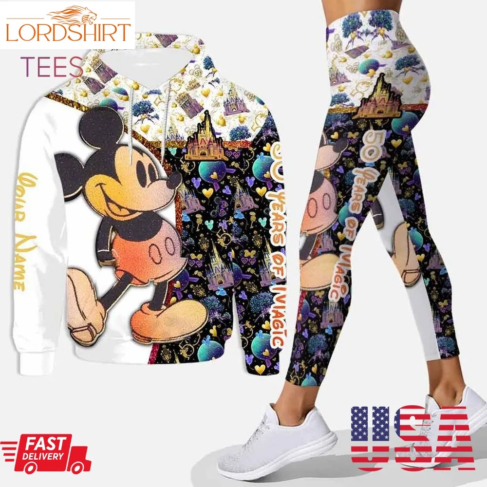 Personalized Mickey Mouse Hoodie Leggings Sets All Over Print