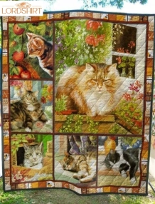 A Big Cat 3D Customized Quilt