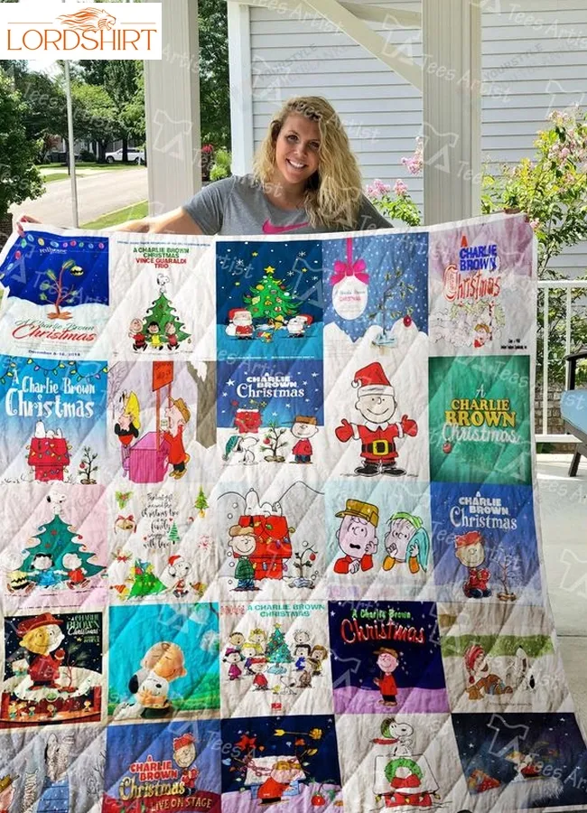 A Charlie Brown Christmas Quilt Blanket 0843