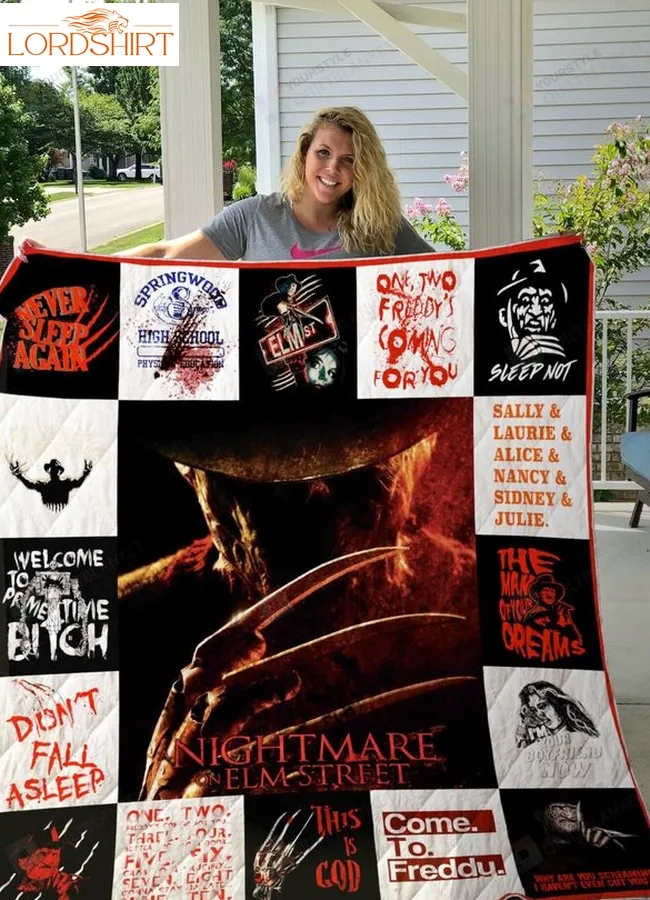 A Nightmare On Elm Street Quilt Blanket For Fans Ver 17