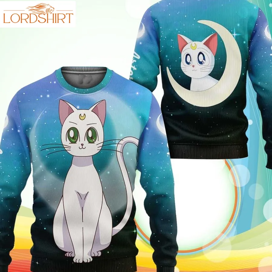 Artermis Cat Sweatshirt Sailor Moon Anime Sweater