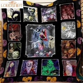 Bc  Nightmare Before Christmas Love Quilt Blanket 10