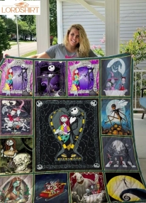 Bc  Nightmare Before Christmas Love Quilt Blanket 12