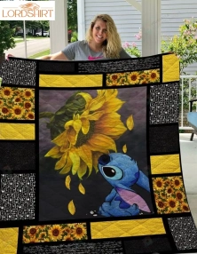 Bc  Stitch Sunflower Quilt Blanket