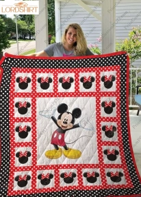 Bc &8211 Mickey Mouse Inspire Quilt Blanket 01