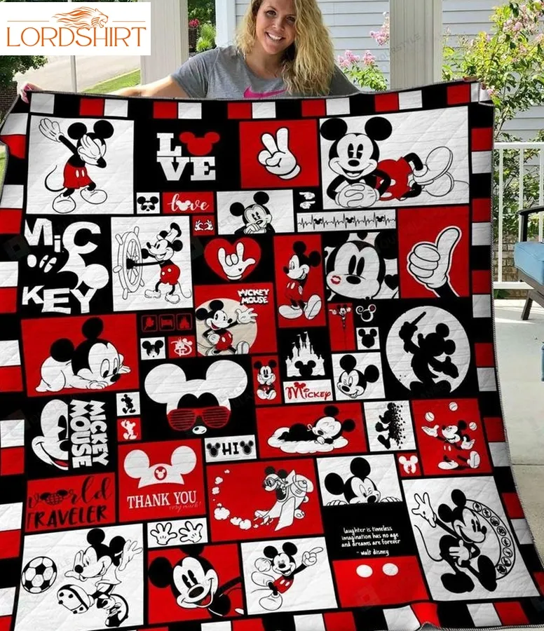 Bc &8211 Mickey Mouse Quilt Blanket 02