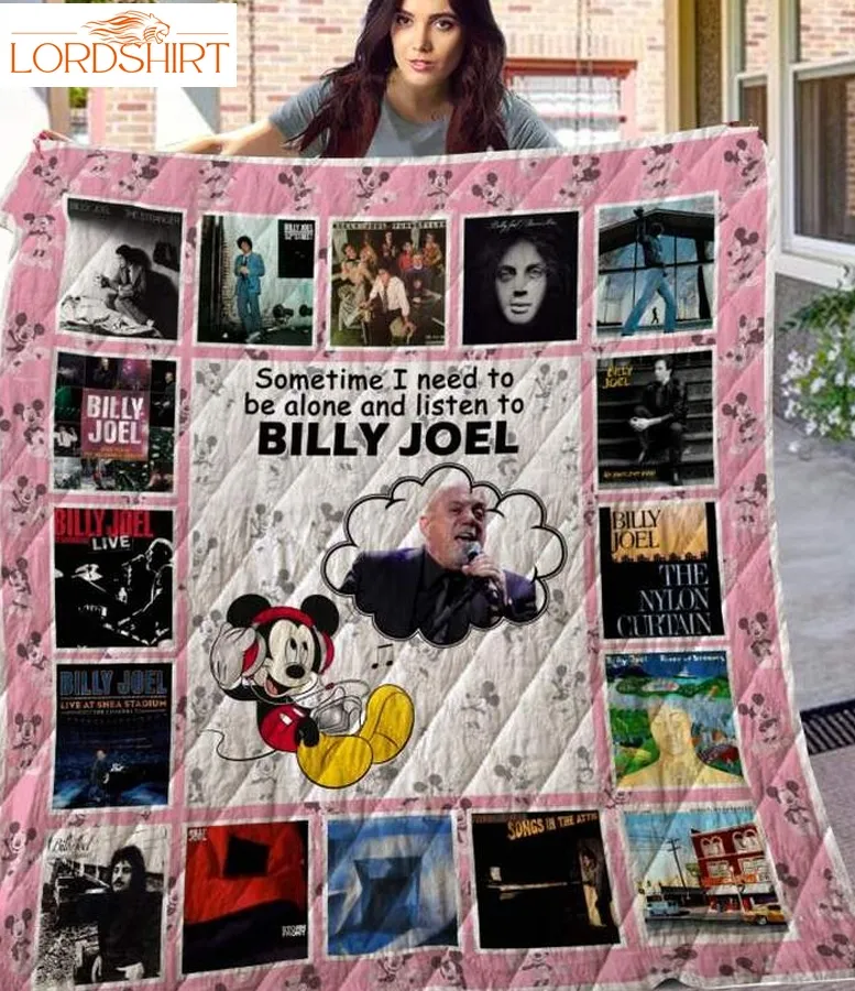 Billy Mickey 3D Customized Quilt Blanket