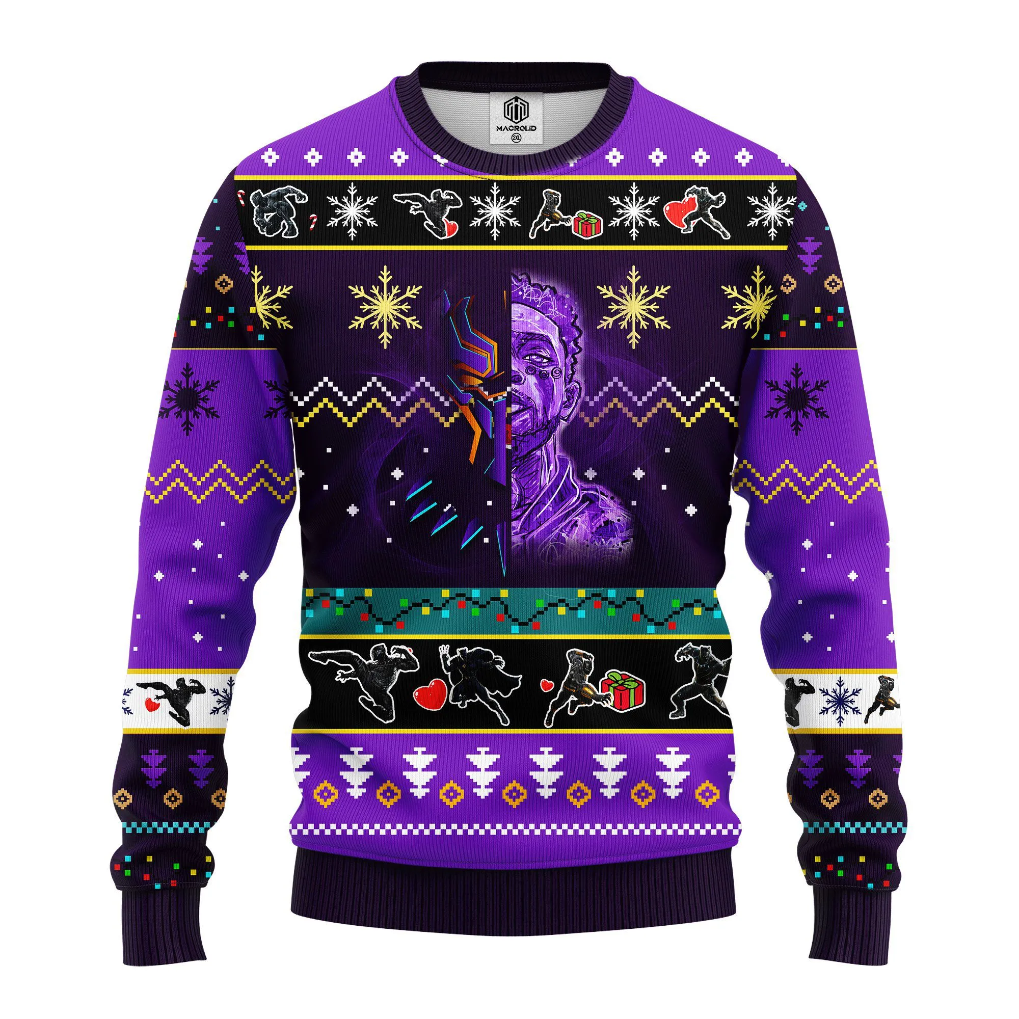 Black Panter Ugly Sweater 2023