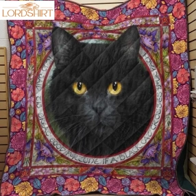 Blackcat Frame 3D Customized Quilt