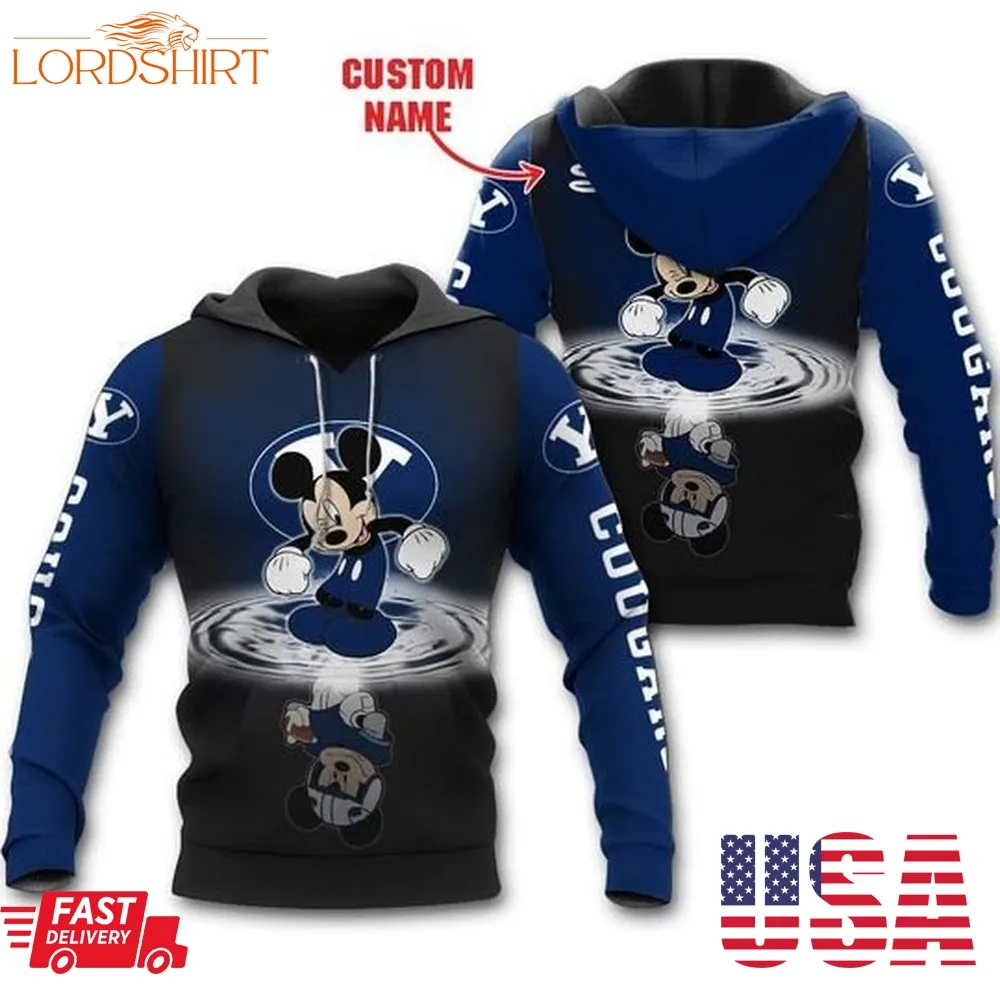 Buy Cougars Mouse Mickey Custom Name Shirt, Hoodie, Sweatshirt