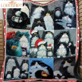 Cat 3D Customized Quilt Love Sugar