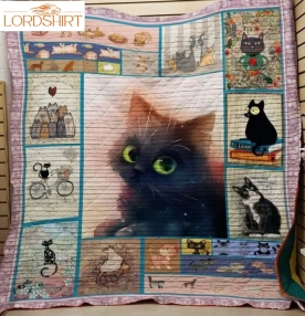 Cat Bike 3D Customized Quilt Blanket