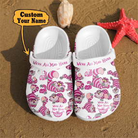 Cat Crocs   Cheshire Cat Clog Shoes