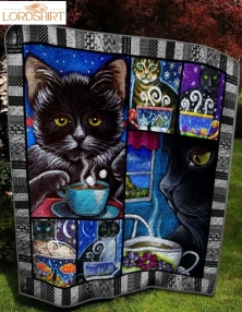 Cat If Tomorrow Nevers Come 3D Customized Quilt