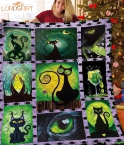 Cat The Green Poison 3D Customized Quilt