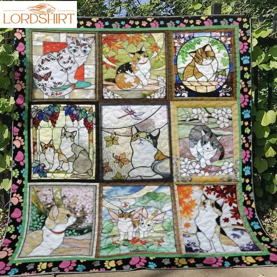 Cat Version 3D Customized Quilt