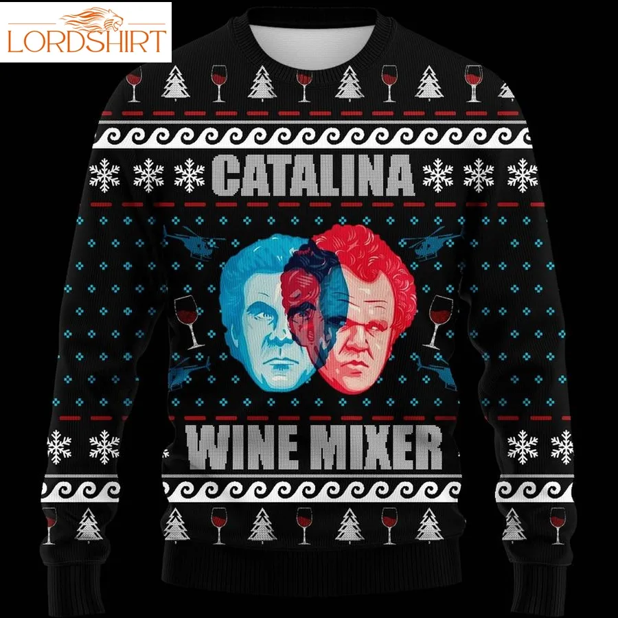 Catalina Wine Mixer Ugly Christmas Sweatshirt