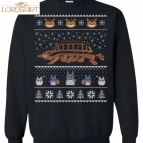 Catbus Ugly Christmas Sweater