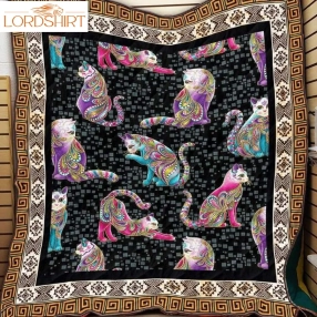 Cats Artist 3D  Customized 3D Customized Quilt