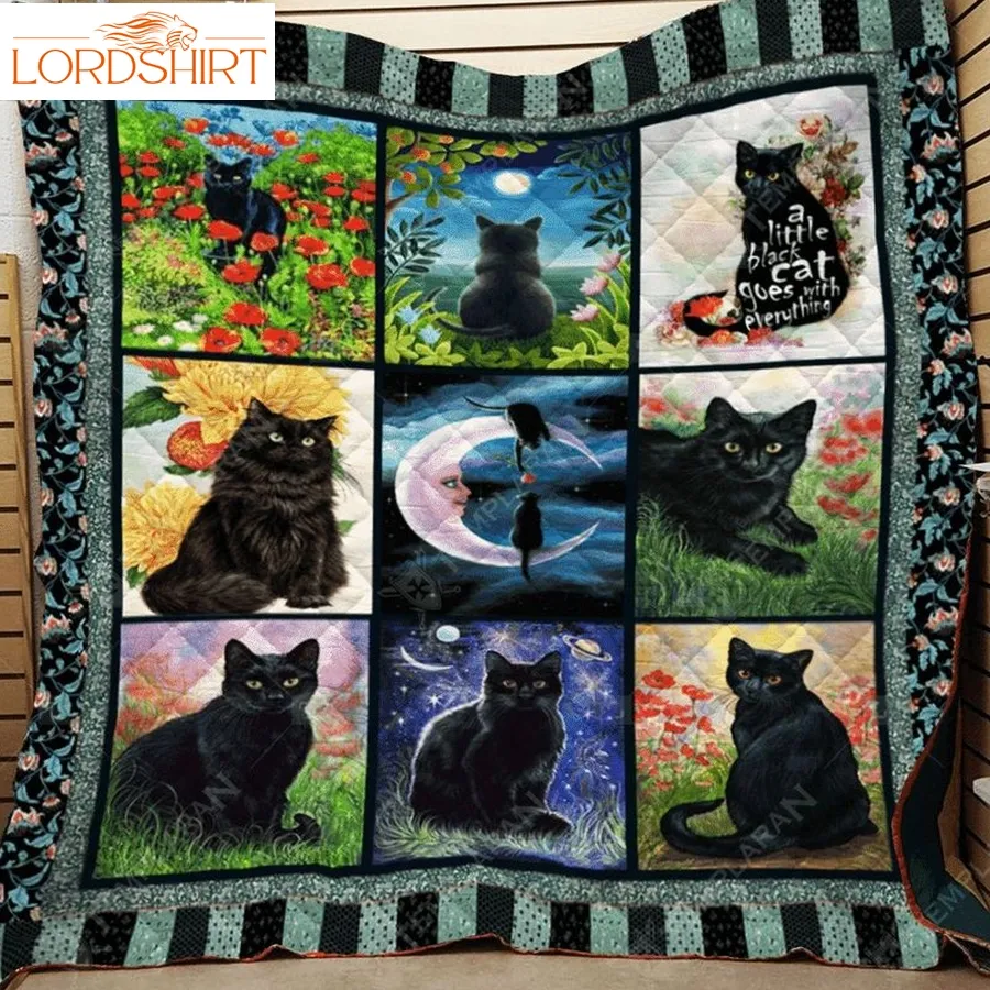 Cats Darkness Eyes 3D Customized Quilt