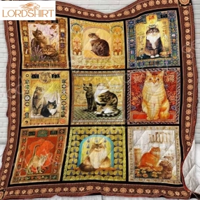 Cats The Crystal Cat 3D Customized Quilt