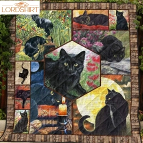 Catvintage Cat 3D Quilt Blanket