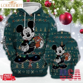 Colorful Christmas Pattern Mickey Ball For Unisex 3D All Over