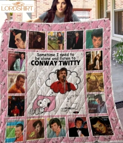 Conway Twitty Snoopy 3D Customized Quilt Blanket