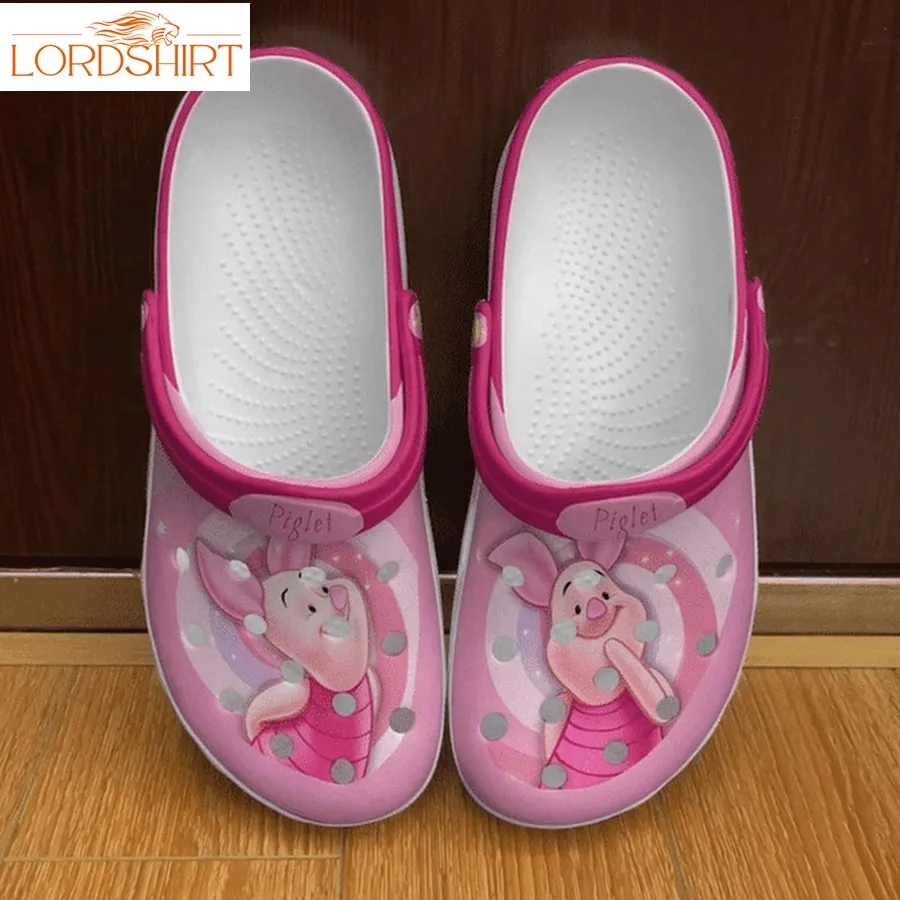 Custom Name Piglet Winnie The Pooh Crocs Crocband Clog Comfortable Water Shoes