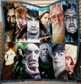 Customize Harry Potter 3D Customized Quilt Blanket