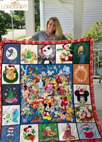 Disney Christmas Quilt Blanket