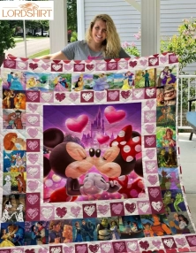 Disney Couples Customize Quilt Blanket